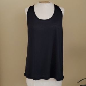 Nine West Active Racerback Black Tank Top